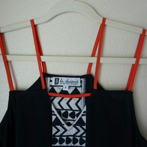 Artsy Ethnic Shift Dress